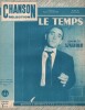 Partition de la chanson : Temps (Le)        . Aznavour Charles - Davis Jeff - Aznavour Charles