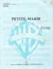 Partition de la chanson : Petite Marie        . Cabrel Francis - Cabrel Francis - Cabrel Francis