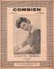 Partition de la chanson : Combien        . Deréal Colette - Verlor Gaby - Manouchka