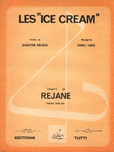 Partition de la chanson : Ice Cream (Les)