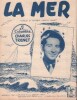 Partition de la chanson : Mer (La)        . Trenet Charles - Trenet Charles - Trenet Charles