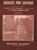 Partition de la chanson : Aranjuez mon souvenir Sur le thème du 2e mouvement du Concerto de Aranjuez    Pour orchestre   .  - Rodrigo Joaquin - Lama ...