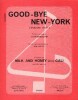 Partition de la chanson : Good-Bye New-York  Shalom Beiti      . Milk et Honey - Oshrat Kobi - Barbelivien Didier,Oshrat Kobi