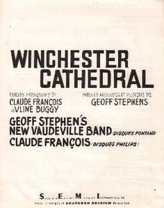 Partition de la chanson : Winchester cathedral