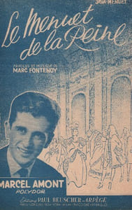 Partition de la chanson : Menuet de la reine (Le)
