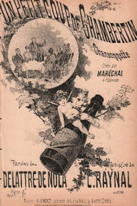Partition de la chanson : Petit coup de Chambertin (Un) Chansonnette Eldorado