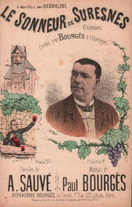 Partition de la chanson : Sonneur de Suresnes (Le) A mon vieil ami Debailleul Infimes rousseurs Horloge (L')