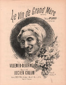 Partition de la chanson : Vin de grand' mère (Le) Rondeau Eldorado