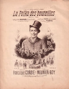 Partition de la chanson : Polka des bouteilles (La)        Eldorado,Scala,Concert Parisien,Horloge (L')