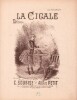 Partition de la chanson : Cigale (La)        .  - Petit Albert - Soubise Camille