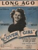 Partition de la chanson : Long ago Rita Hayworth And far away   Annotation stylo sur la couverture Cover girl (The)  .  - Kern Jerome - Gershwin Ira