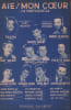 Partition de la chanson : A&iuml;e ! Mon coeur  Portuguesa (La)      . Amont Marcel,Delair Suzy,Claveau Andr&eacute;,Dalida,Jeunesse Lucien,Patrice et Mario,Mars ...