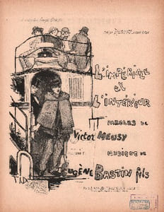 Partition de la chanson : Impériale et l'intérieur (L') A notre ami Georges Chalus Chanson réaliste Concert Parisien