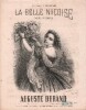 Partition de la chanson : Belle Niçoise (La) A Mme Sidonie Grignard       .  - Durand Auguste - 