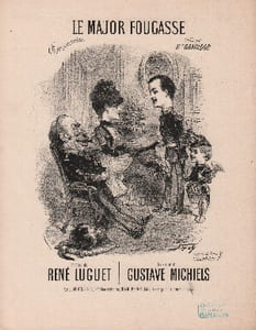 Partition de la chanson : Major Fougasse Chansonnette