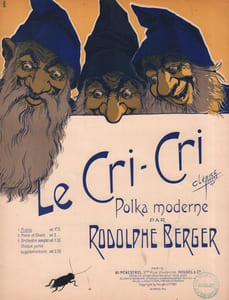 Partition de la chanson : Cri - Cri (Le)