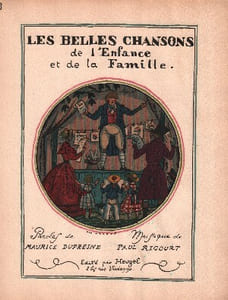 Partition de la chanson : Ah ! Que le muguet sent bon Les belles chansons de l'enfance et de la famille n° 6       
