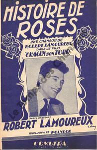 Partition de la chanson : Histoire de roses      Chacun son tour  