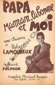 Partition de la chanson : Papa, Maman, la bonne et moi        