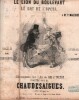 Partition de la chanson : Lion du boulevard et le rat de l'Opéra (Le) A Mr. P. Malésieux Mr. De La Fontaine      Fable . Chaudesaigues Mr. - Marquerie ...