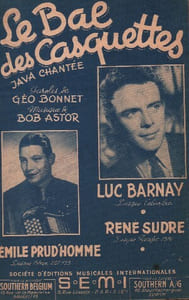 Partition de la chanson : Bal des casquettes (Le)