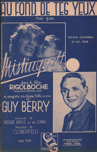 Partition de la chanson : Au fond de tes yeux Rigolboche