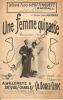Partition de la chanson : Femme qui passe  (Une)       Chanson duo Casino de Paris. Mistinguett,Randall André - Borel-Clerc Ch. - Willemetz ...