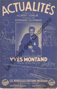 Partition de la chanson : Actualités