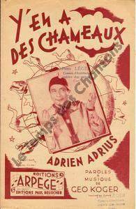 Partition de la chanson : Y'en a des chameaux        