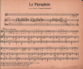 Partition de la chanson : Parapluie (Le)        .  - Brassens Georges - Brassens Georges