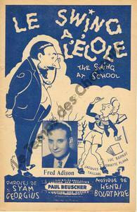 Partition de la chanson : Swing à l'école (Le)
