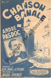 Partition de la chanson : Chanson banale