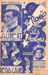 Partition de la chanson : Noël des Petits  Santons  (Le)       Chanson de Noël 