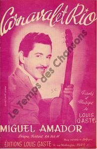 Partition de la chanson : Carnaval et Rio