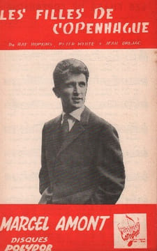 Partition de la chanson : Filles de Copenhague (Les) . Amont Marcel - Mynte Peter,Hopkins Ray - Dréjac Jean
