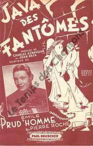 Partition de la chanson : Java des fantômes