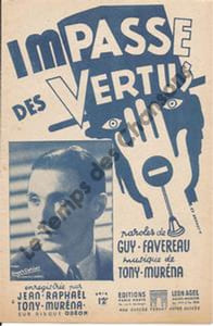 Partition de la chanson : Impasse des vertus        