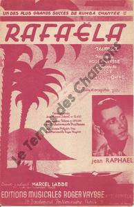 Partition de la chanson : Rafaela        
