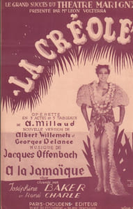 Partition de la chanson : A la Jamaïque Créole (La) Chanson duo Marigny