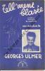 Partition de la chanson : Tell'ment blasée        . Ulmer Georges - Ulmer Georges - Ulmer Georges