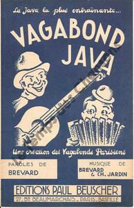 Partition de la chanson : Vagabond java        