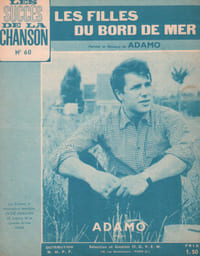 Partition de la chanson : Filles du bord de mer (Les)