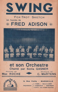 Partition de la chanson : Swing