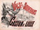 Partition de la chanson : Valse des Souverains Suite de valse Op.135       .  - de Lille Gaston - 
