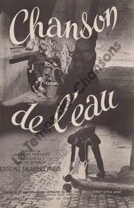 Partition de la chanson : Chanson de l'eau Aubervilliers