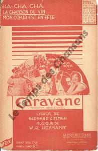 Partition de la chanson : Chanson du vin (La) Annabella - Charles Boyer Caravane