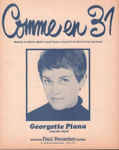 Partition de la chanson : Comme en trente et un