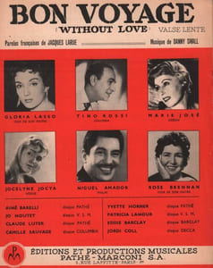 Partition de la chanson : Bon voyage Without love