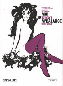 Partition de la chanson : Moi je m'balance Edition de 1990 Fiancée du pirate (La)