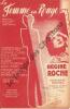 Partition de la chanson : Femme en rouge (La)     Tampon Femme en rouge (La)  . Roche Régine - Gasté Louis - Guigo Jean